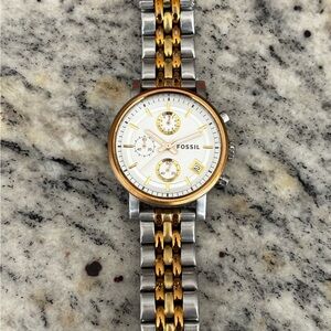 Fossil ES3840 Original “Boyfriend Collection” Analog Chronograph Womens’ Watch